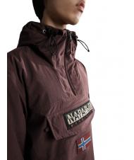 NAPAPIJRI RAINFOREST WINTER 3 Wasserdichte Jacke mit Kapuze Burgunder Fudge - Herrenjacken - 4