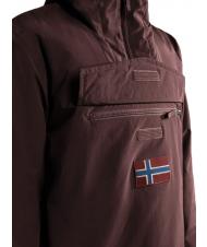 NAPAPIJRI RAINFOREST WINTER 3 Wasserdichte Jacke mit Kapuze Burgunder Fudge - Herrenjacken - 5