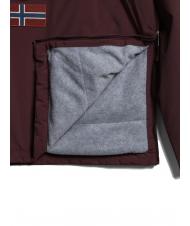 NAPAPIJRI RAINFOREST WINTER 3 Wasserdichte Jacke mit Kapuze Burgunder Fudge - Herrenjacken - 6