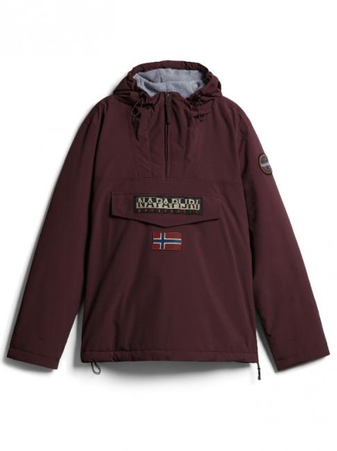 RAINFOREST WINTER 3 Wasserdichte Jacke mit Kapuze Burgunder Fudge - Herrenjacken