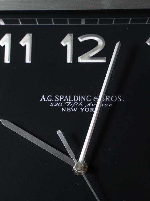 SQUARE Wanduhr Schwarz - Uhren und Wecker