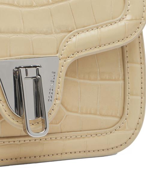 MARVIN TWIST Croco Shiny Soft Mini-Tasche aus Leder Seide - Damentaschen