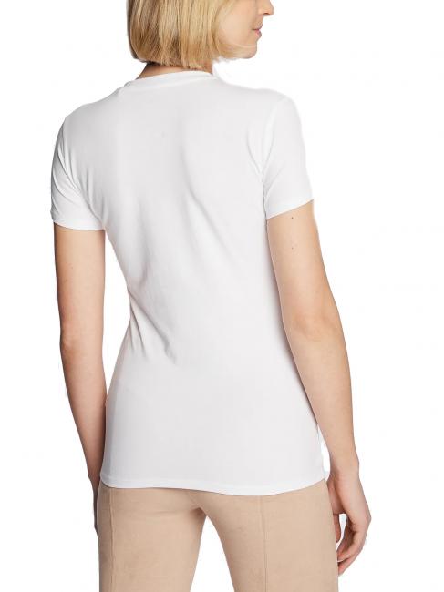 AMALIA T-Shirt mit V-Ausschnitt purwei&szlig; - T-Shirts und Tops f&uuml;r Damen