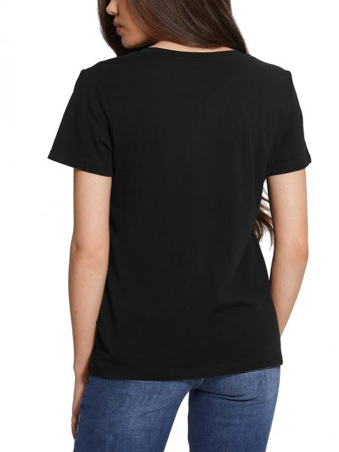 LOGO TIGER EASY T-Shirt mit Nieten jetbla - T-Shirts und Tops f&uuml;r Damen
