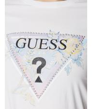 GUESS ALVA T-Shirt aus Stretch-Baumwolle purwei&szlig; - T-Shirts und Tops f&uuml;r Damen - 3
