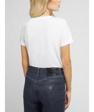GUESS AURELIA Baumwoll-T-Shirt mit Aufdruck - T-Shirts und Tops f&uuml;r Damen