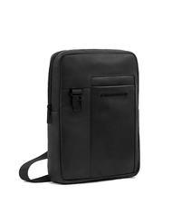 PIQUADRO FINN iPad-Tasche aus Leder Schwarz - Umh&auml;ngetaschen Herren - 2