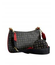 POLLINI HERITAGE Umhängetasche mit Kettengriff schwarzer Lack - Damentaschen - 3