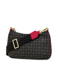 POLLINI HERITAGE Umhängetasche mit Kettengriff schwarzer Lack - Damentaschen - 4