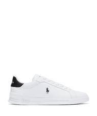 RALPH LAUREN HERITAGE COURT II NAPPA Ledersneaker f&uuml;r Herren wei&szlig; schwarz - Herrenschuhe - 2