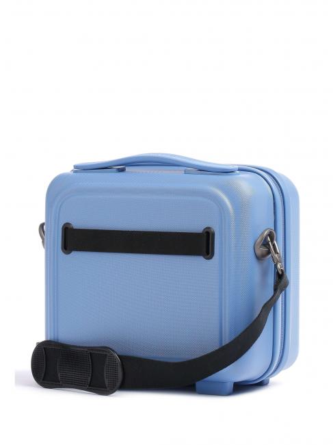 LOGODUCK + Steifes Beauty Case mit Schultergurt pariser blau - Beauty-Case