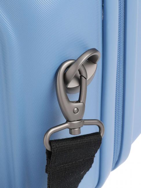 LOGODUCK + Steifes Beauty Case mit Schultergurt pariser blau - Beauty-Case