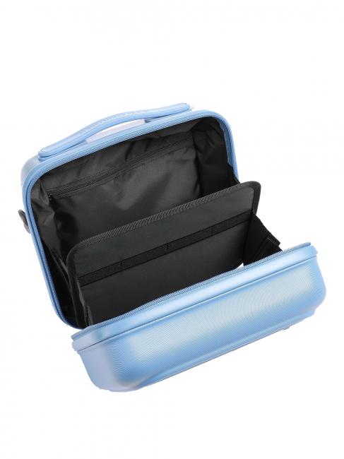 LOGODUCK + Steifes Beauty Case mit Schultergurt pariser blau - Beauty-Case