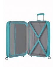 AMERICAN TOURISTER SOUNDBOX SPINNER Mittlerer Trolley, erweiterbar türkisfarbenes Tonikum - Harte Trolleys - 2