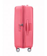 AMERICAN TOURISTER SOUNDBOX SPINNER Mittlerer Trolley, erweiterbar sonnengeküsste Koralle - Harte Trolleys - 4