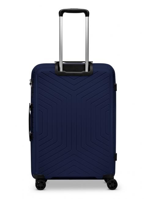 HEXA Trolley mittlerer Größe blu navy - Harte Trolleys