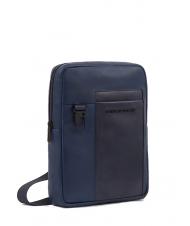 PIQUADRO FINN iPad-Tasche aus Leder - Umhängetaschen Herren