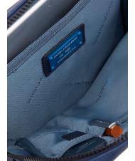 PIQUADRO FINN iPad-Tasche aus Leder Blau - Umhängetaschen Herren - 4