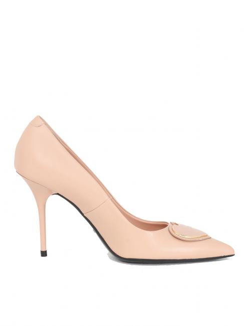 Scarpa d&Atilde;&copy;collet&Atilde;&copy; alta in nappa  nackt - Damenschuhe