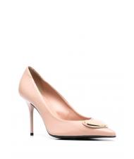 LOVE MOSCHINO Scarpa d&Atilde;&copy;collet&Atilde;&copy; alta in nappa  nackt - Damenschuhe - 3