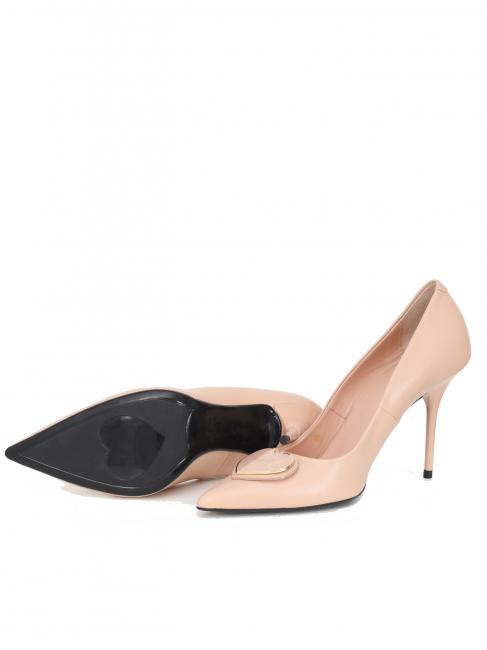 Scarpa d&Atilde;&copy;collet&Atilde;&copy; alta in nappa  nackt - Damenschuhe