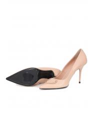 LOVE MOSCHINO Scarpa d&Atilde;&copy;collet&Atilde;&copy; alta in nappa  nackt - Damenschuhe - 7