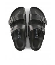 BIRKENSTOCK ARIZONA Gummisandale Schwarz - Herrenschuhe - 4
