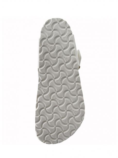 GIZEH Zehensandalen aus Birko-Flor Weiß - Damenschuhe