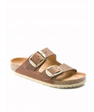 BIRKENSTOCK ARIZONA BIG BUCKLE Sandale aus geöltem Leder Cognac - Schuhe Unisex - 4
