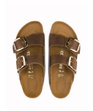 BIRKENSTOCK ARIZONA BIG BUCKLE Sandale aus geöltem Leder Cognac - Schuhe Unisex - 3