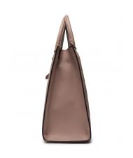 GUESS ABEY ELITE Tote Handtasche, mit Schultergurt Rosenholz - Damentaschen - 3
