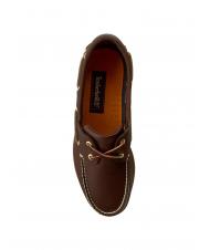 TIMBERLAND 2 EYE BOAT Bootsschuhe aus Leder braun - Herrenschuhe - 4