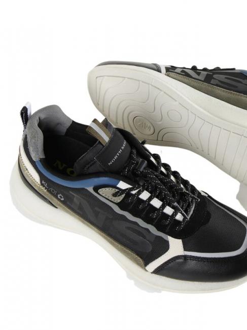 KEEL NETWORKS Turnschuhe schwarz-mehrfarbig - Herrenschuhe