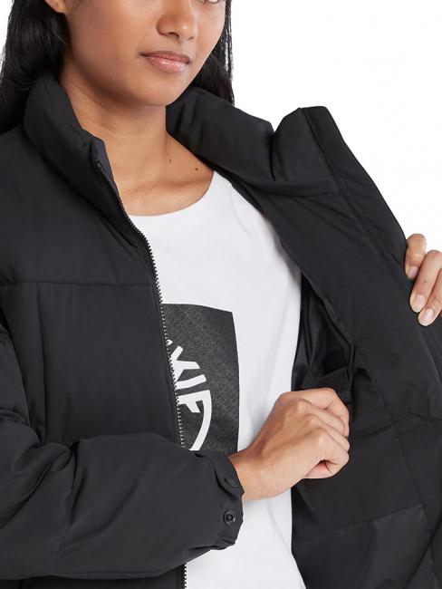 OVERSIZE PUFFER Kurze Jacke SCHWARZ - Daunenjacken für Damen
