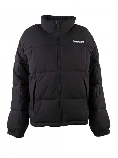 OVERSIZE PUFFER Kurze Jacke SCHWARZ - Daunenjacken für Damen