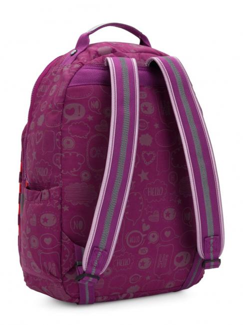 SEOUL 15" Laptop-Rucksack Taschenlampe Aussage - Rucksäcke für Schule &amp; Freizeit