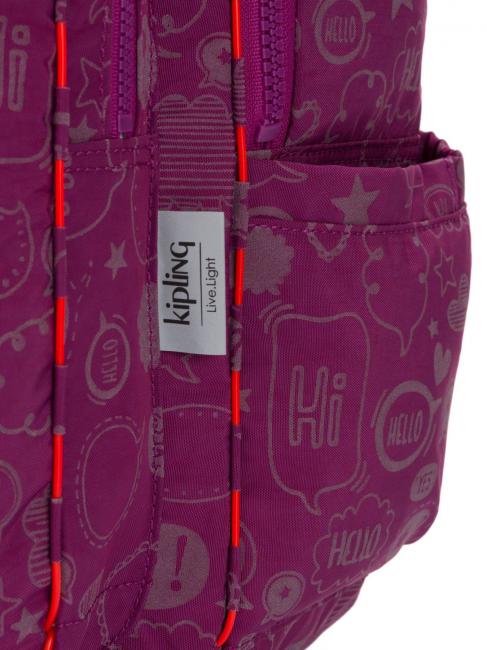 SEOUL 15" Laptop-Rucksack Taschenlampe Aussage - Rucksäcke für Schule &amp; Freizeit