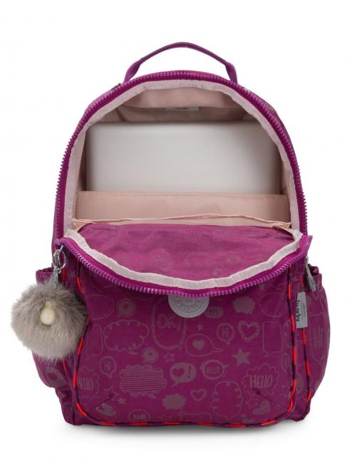 SEOUL 15" Laptop-Rucksack Taschenlampe Aussage - Rucksäcke für Schule &amp; Freizeit