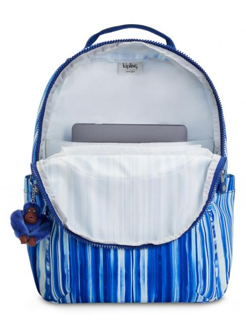 SEOUL KIDS 15 "Laptop-Rucksack königliche Streifen - Rucksäcke für Schule &amp; Freizeit