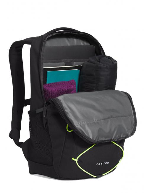 JESTER JESTER Rucksack f&uuml;r PC 15 " tnfschwarz meliert/ledgelb - Rucks&auml;cke f&uuml;r Schule &amp; Freizeit