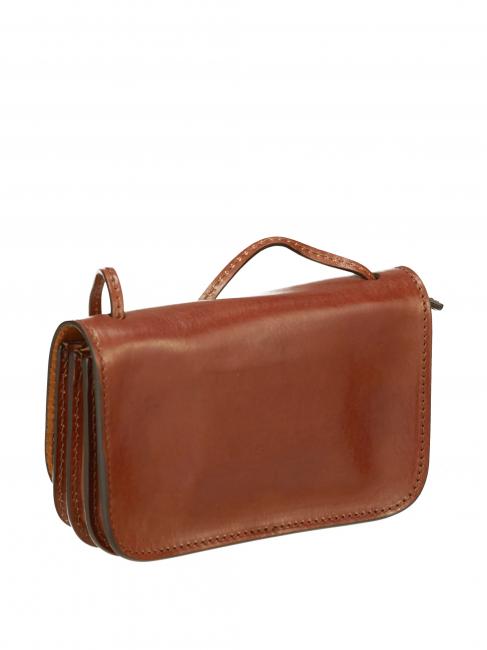 RUSTICI Umhängetasche aus Leder BRAUN - Damentaschen