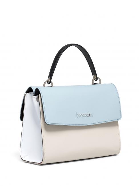 ALICIA Ordnertasche mit Schultergurt beige / mehrfarbig - Damentaschen