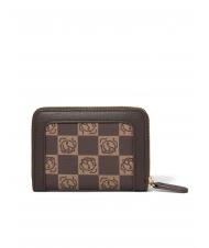 BRACCIALINI MONORANGE Geldb&ouml;rse mit mittlerem Rei&szlig;verschluss Braun - Brieftaschen Damen - 3