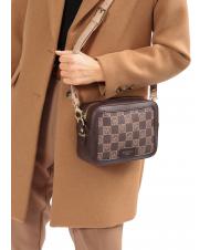 BRACCIALINI MONORANGE Kameratasche um die Schulter Braun - Damentaschen - 5