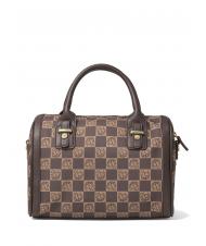 BRACCIALINI MONORANGE Trunk Bag mit Schultergurt Braun - Damentaschen - 3