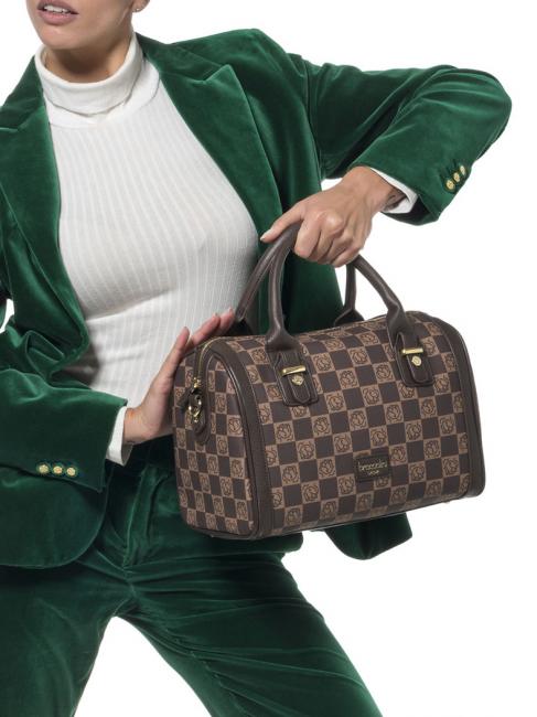 MONORANGE Trunk Bag mit Schultergurt Braun - Damentaschen