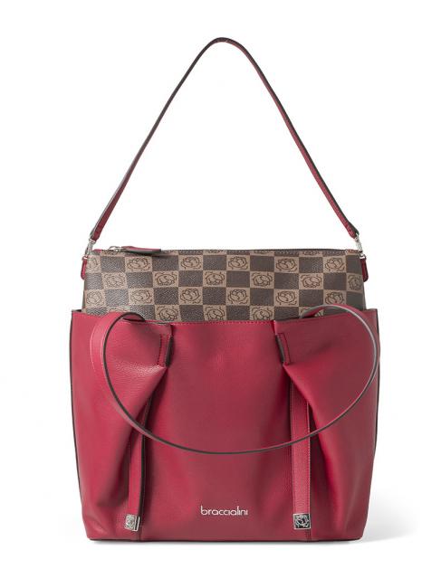 GIO Shopper mit herausnehmbarer Pochette rot - Damentaschen