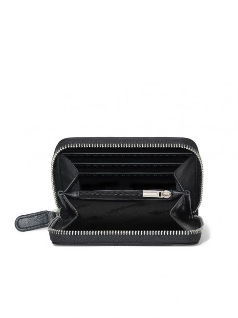 MONORANGE Geldbörse mit mittlerem Reißverschluss Schwarz - Brieftaschen Damen