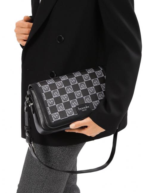 MONORANGE Schultertasche Schwarz - Damentaschen