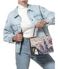 BRACCIALINI CARTOLINE DUBAI Ordner für Umhängetaschen Fantasie - Damentaschen - 4